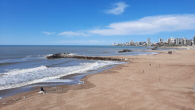 Playa en Mar del Plata