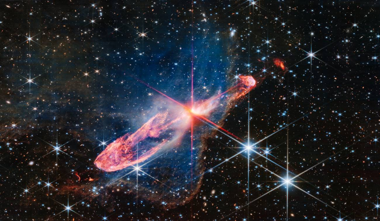 El Webb capta una imagen infrarroja muy detallada de estrellas en ...
