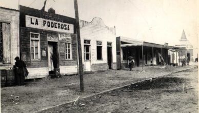 calle 12 de octubre en 1922