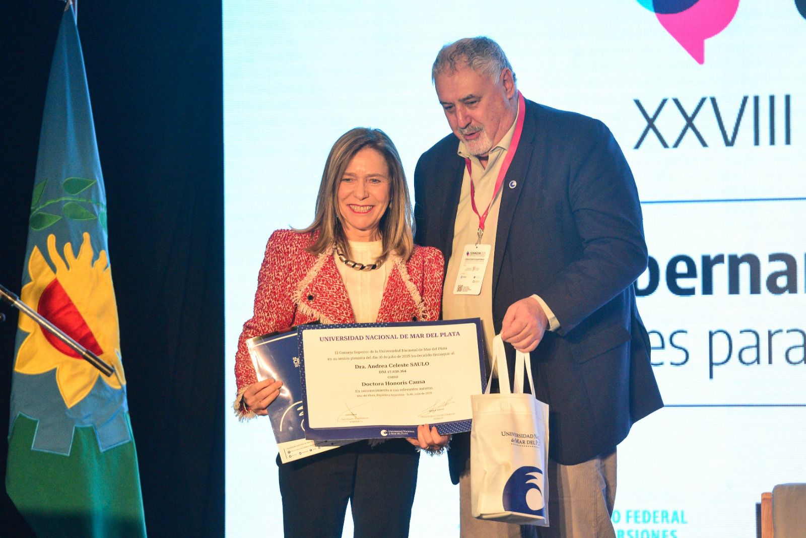 Reconocimiento a Celeste Saulo