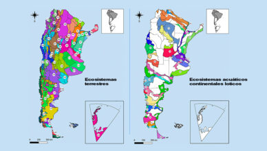 mapeo ecosistemas argentinos